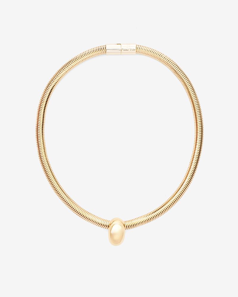 SHINY CRESCENT CHOKER